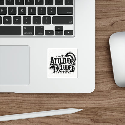 Attitude Included  Die-Cut Stickers