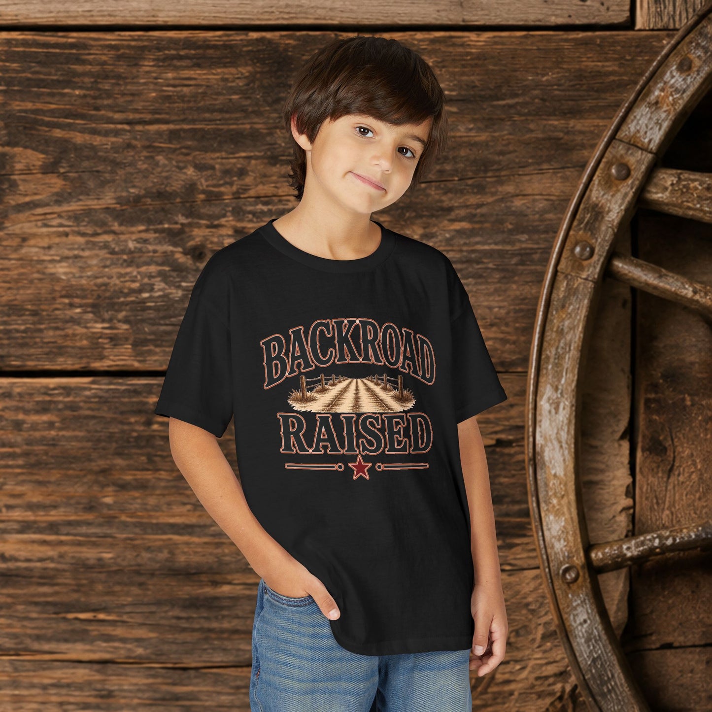 Backroad Raised  Youth Size T-Shirt