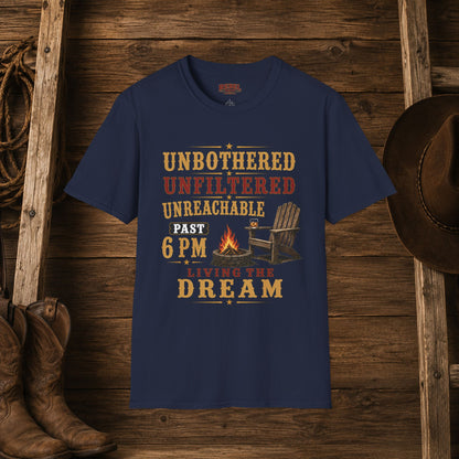 Living The Dream  Adult Size T-Shirt