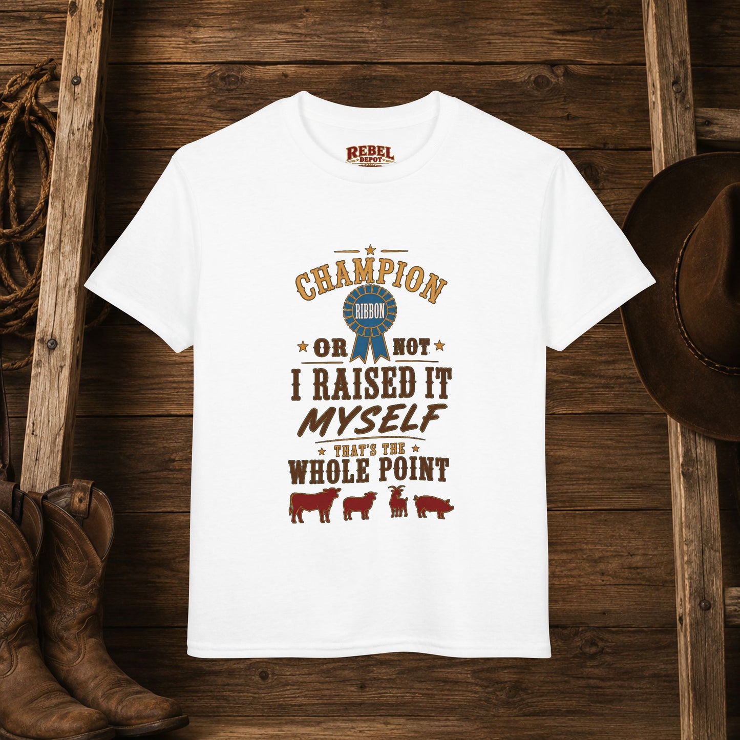 Champion or Not Youth Size T-Shirt