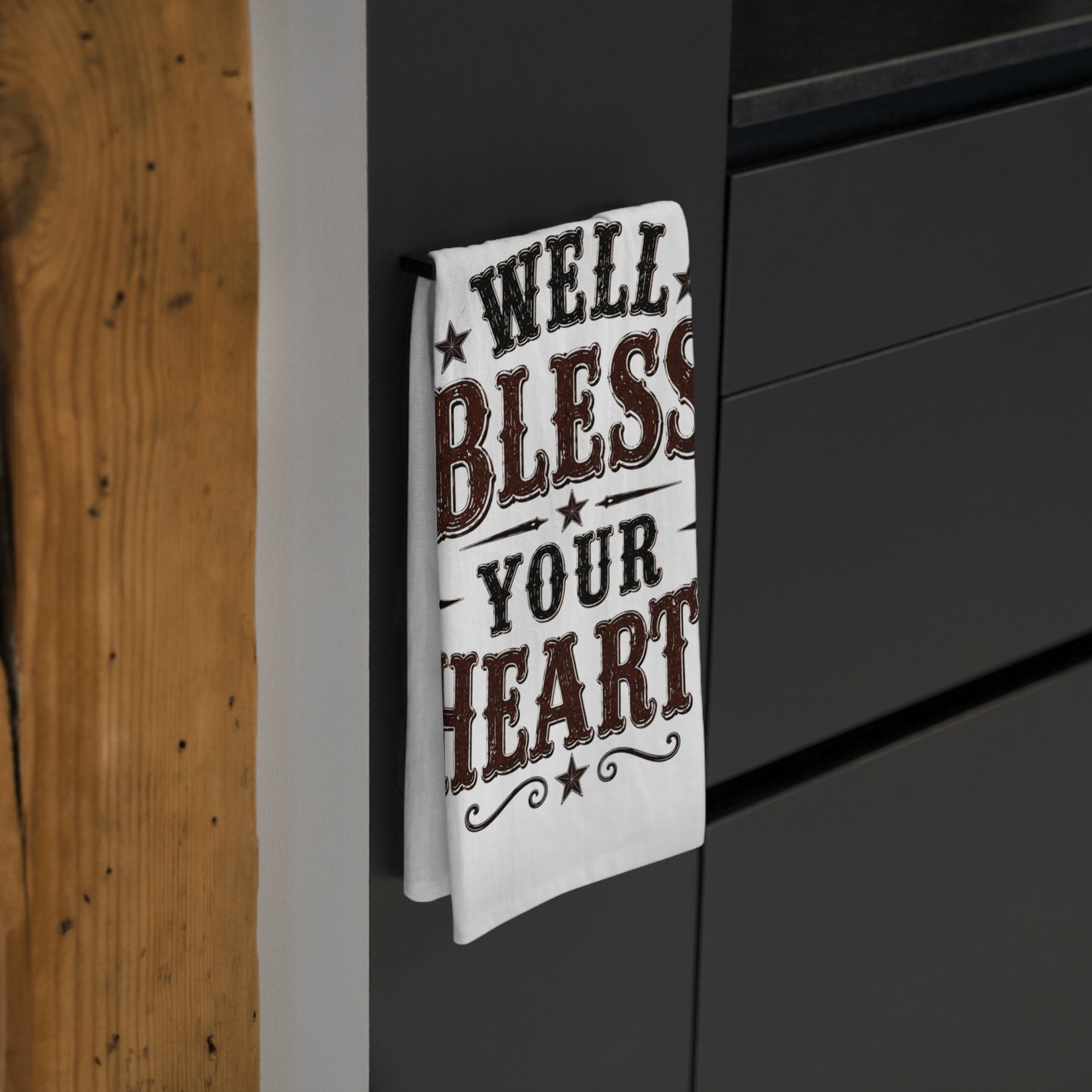 Bless Your Heart   Kitchen Tea Towel