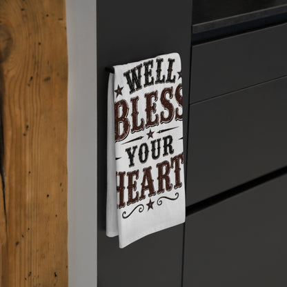 Bless Your Heart   Kitchen Tea Towel
