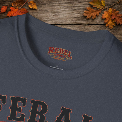Feral By Choice  Adult Size T-Shirt