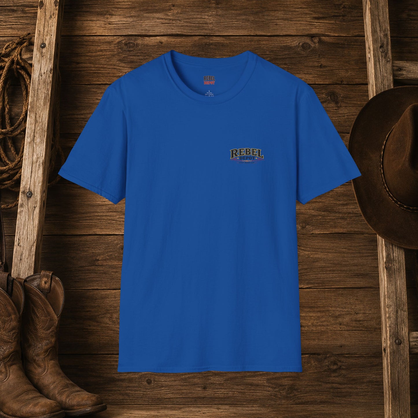 Make America Cowboy Again (Back)  Adult T-Shirt