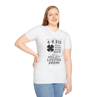 4-H Kid Drama Adult Size T-Shirt