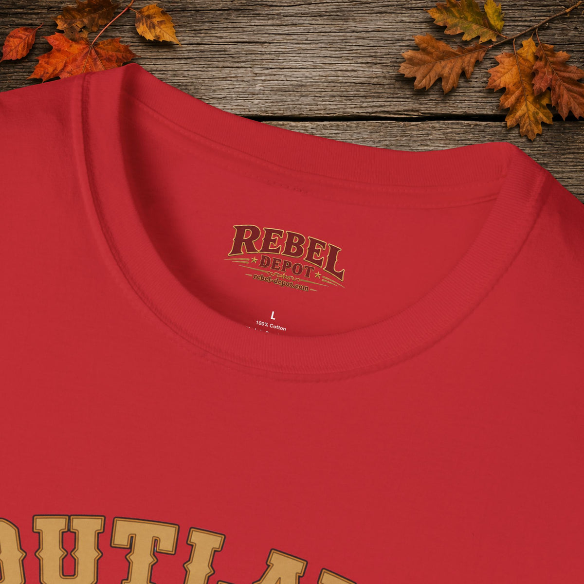 Outlaws Ride Wild   Adult Size T-Shirt