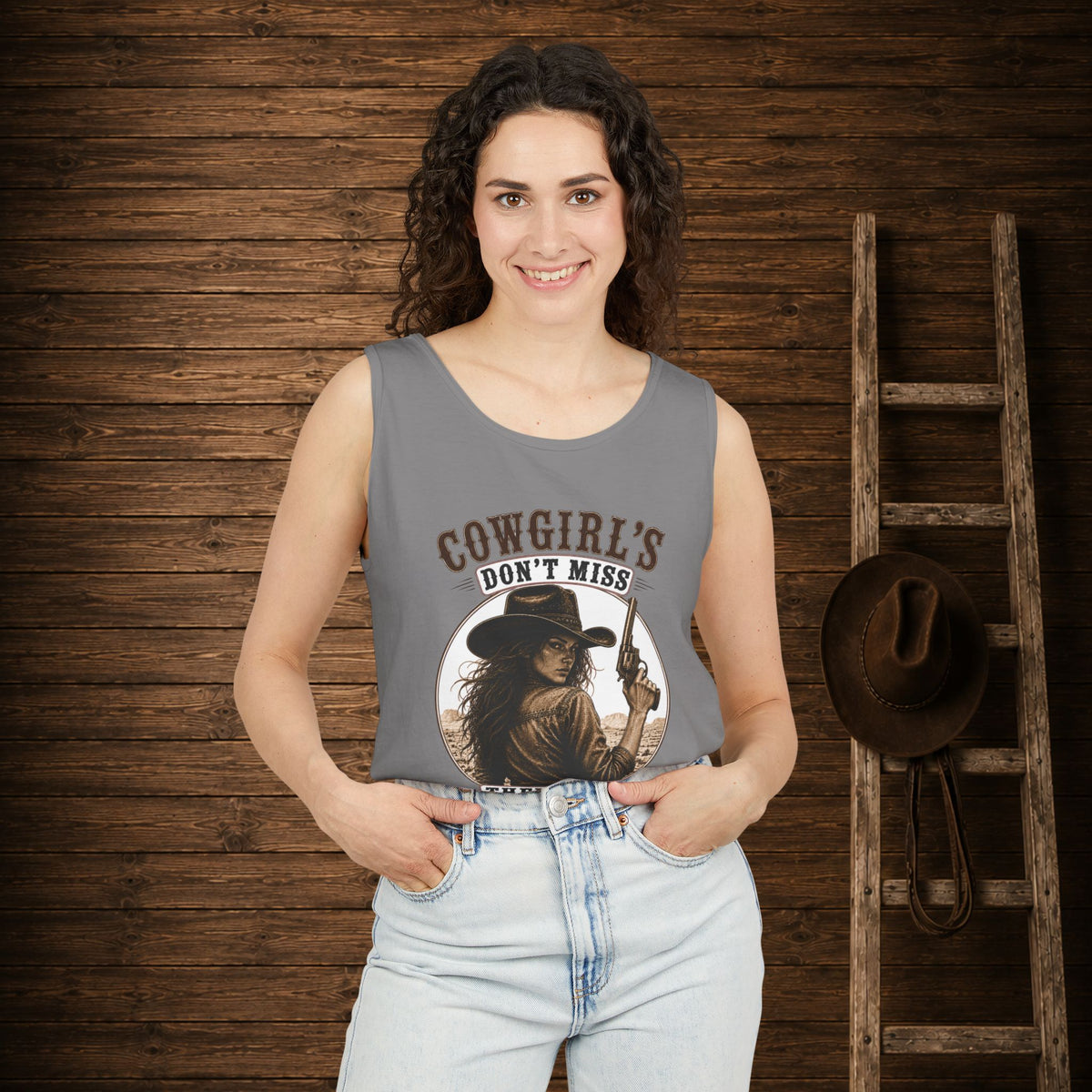 Cowgirls Reload  Adult Unisex Tank Top