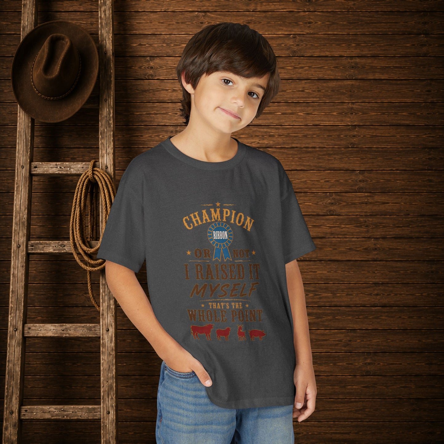 Champion or Not Youth Size T-Shirt