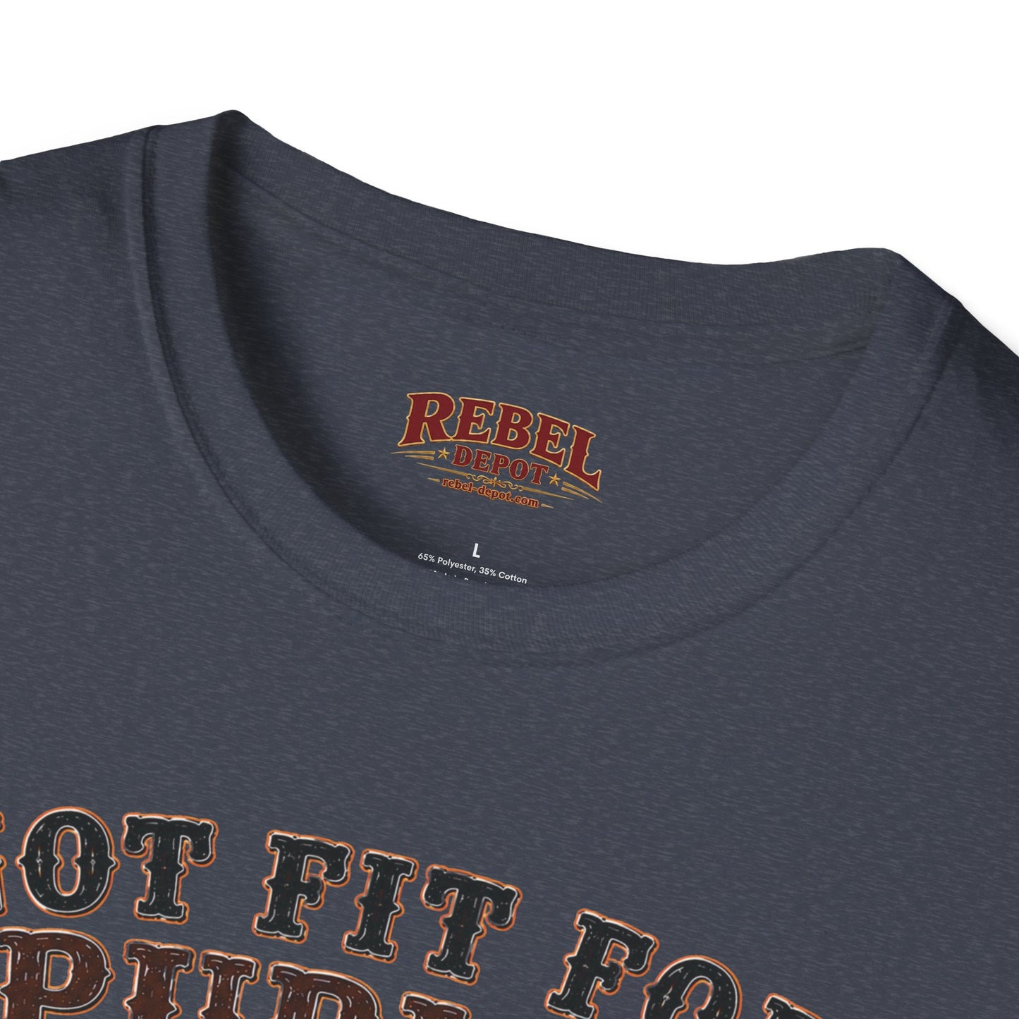 Not Fit For Public  Adult Size T-Shirt
