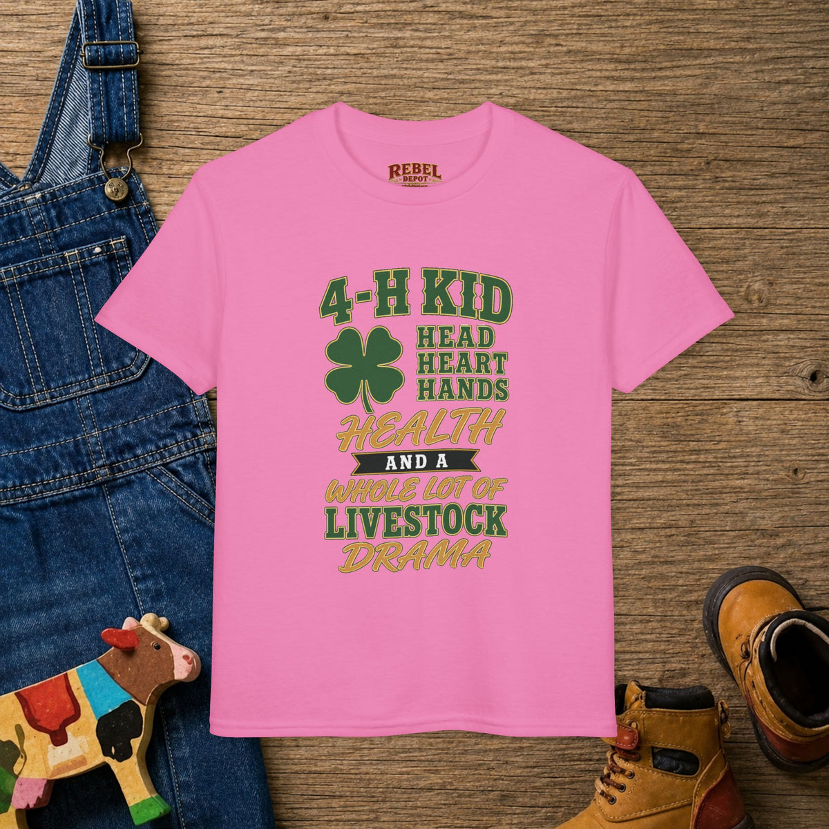 4-H Kid Drama  Youth size T-Shirt