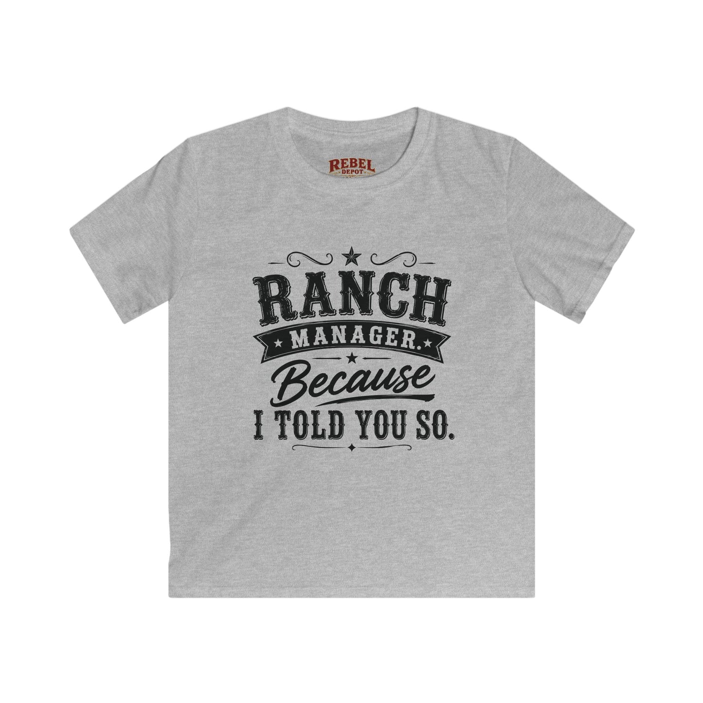 Ranch Manager Kids T-Shirts