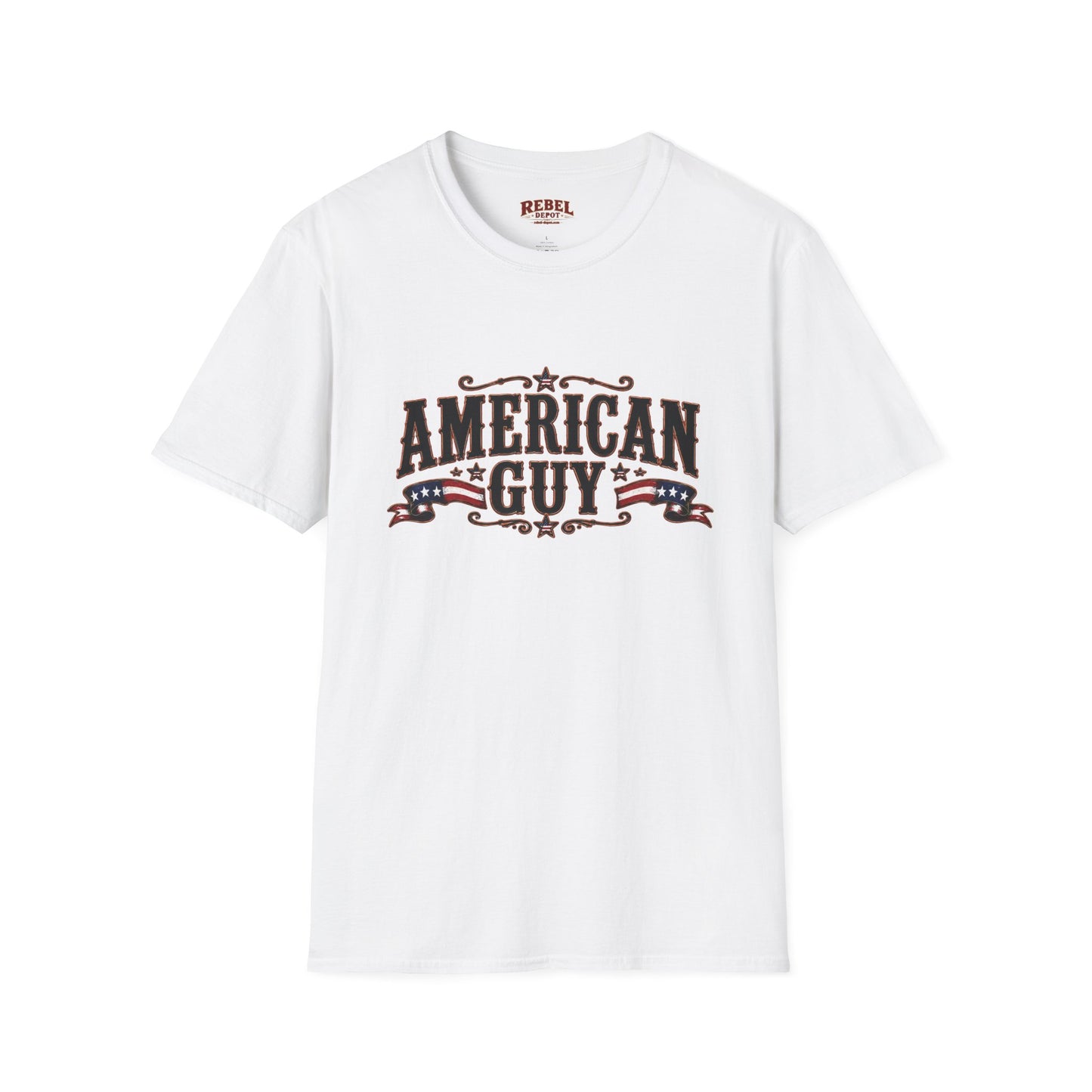 American Guy Patriot  Adult Size T-Shirt