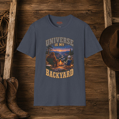 Universe Is My Backyard   Adult Size T-Shirt