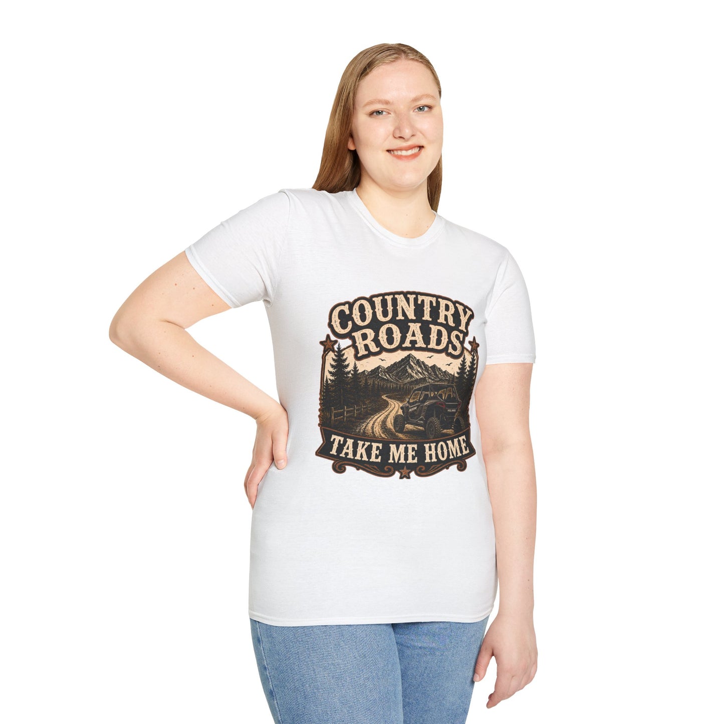 Country Roads SxS  Adult Size T-Shirt