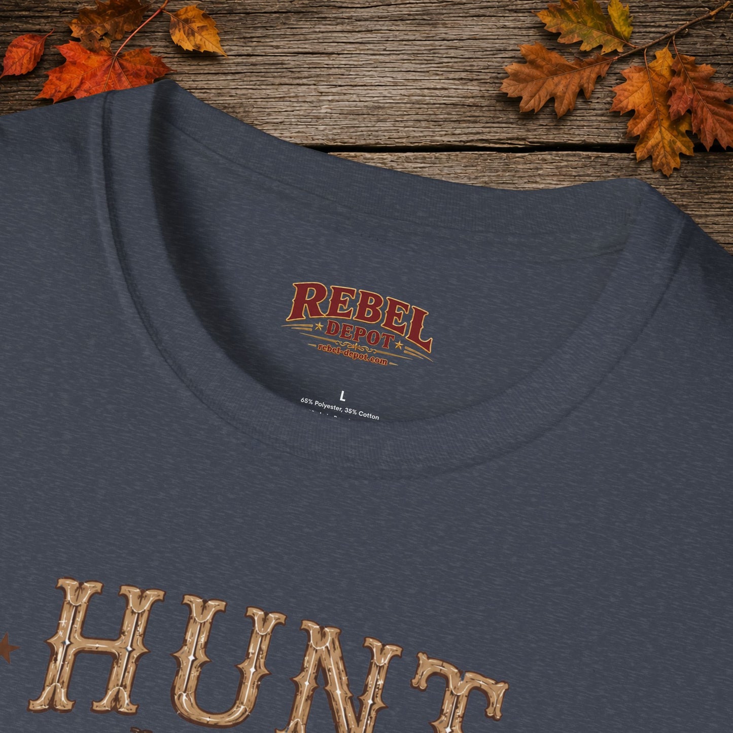 Hunt Fish Work  Adult Size T-Shirt
