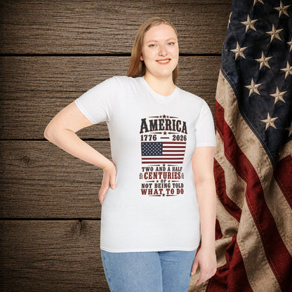 America 1776-2026  Adult Size T-Shirt