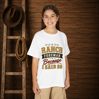 Ranch Foreman Youth T-Shirt