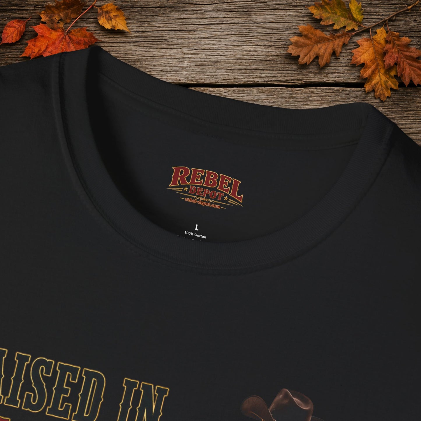 Raised Dirt Rodeo Cowgirl (Front)  Adult T-Shirt