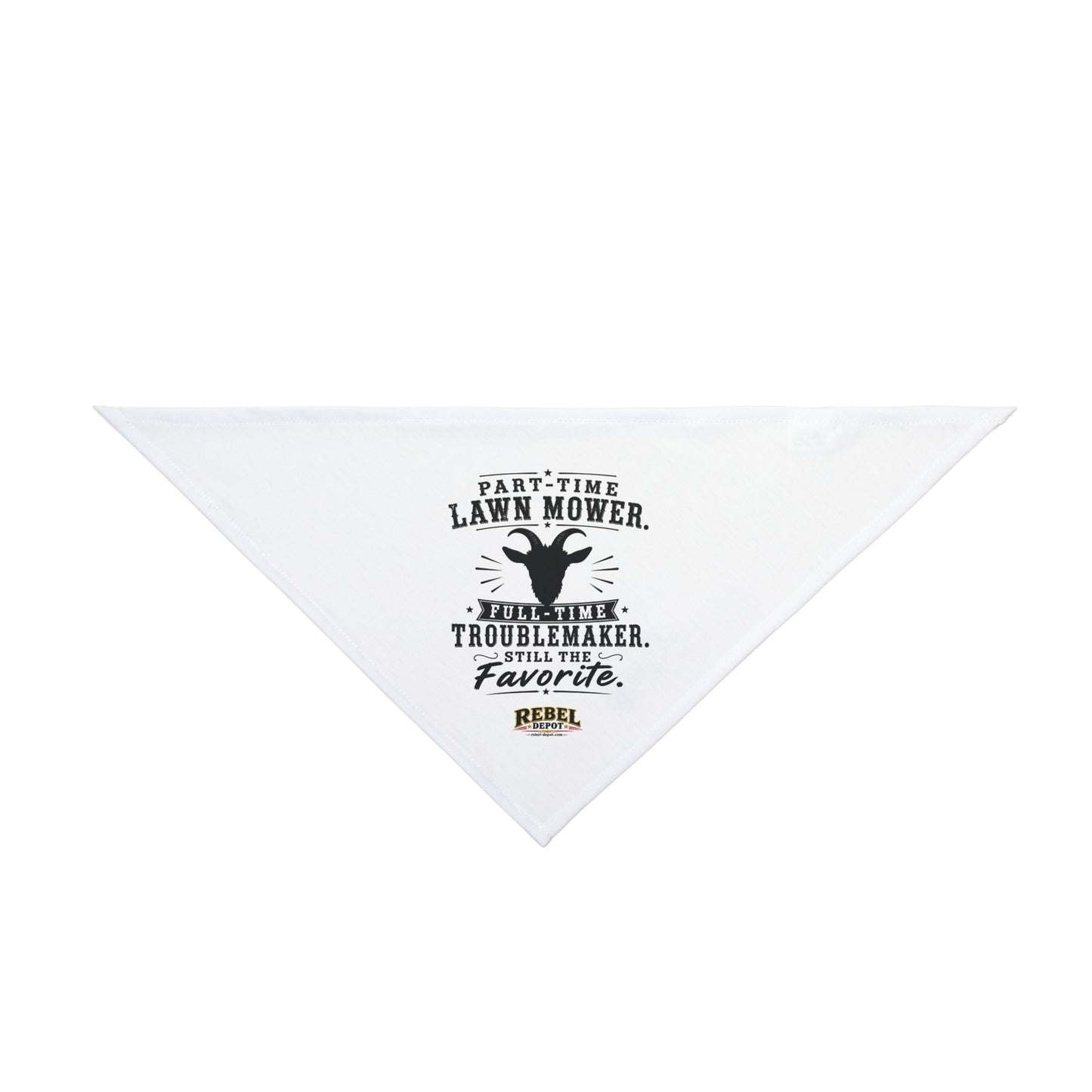 Goat Mower  Pet Bandana