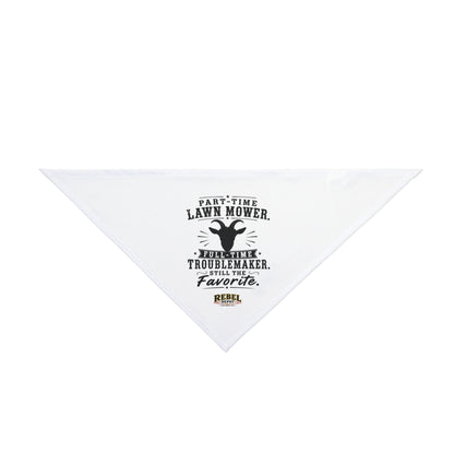 Goat Mower  Pet Bandana