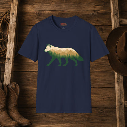 Wilderness Wolf  Adult Size T-Shirt
