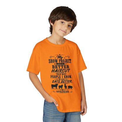 Project Has A Better Haircut  Youth Size T-Shirt