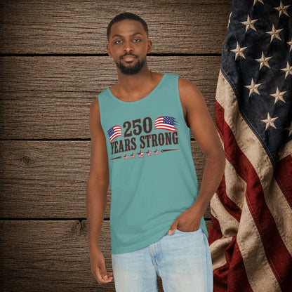 250 Years Strong   Adult Unisex Tank Top