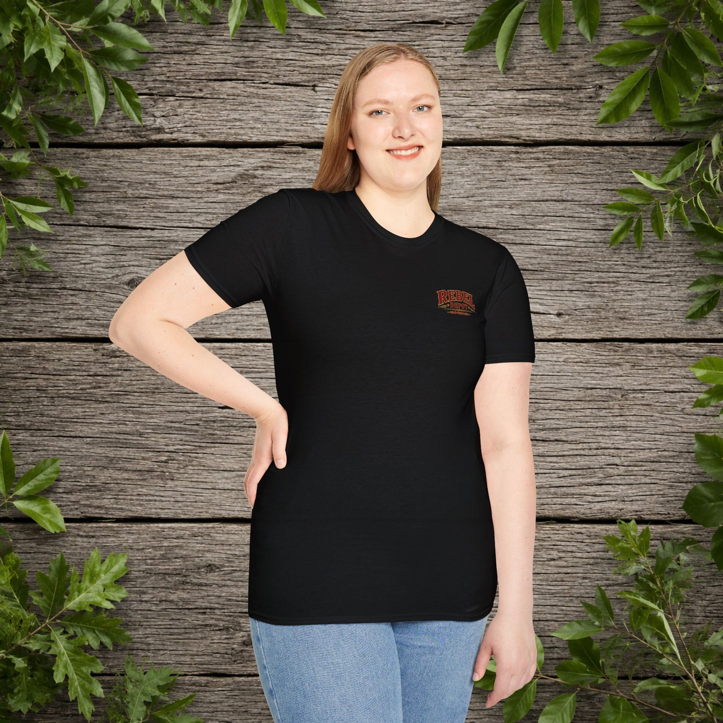 Run Focus Win Cowgirl  (Back)  Adult T-Shirt