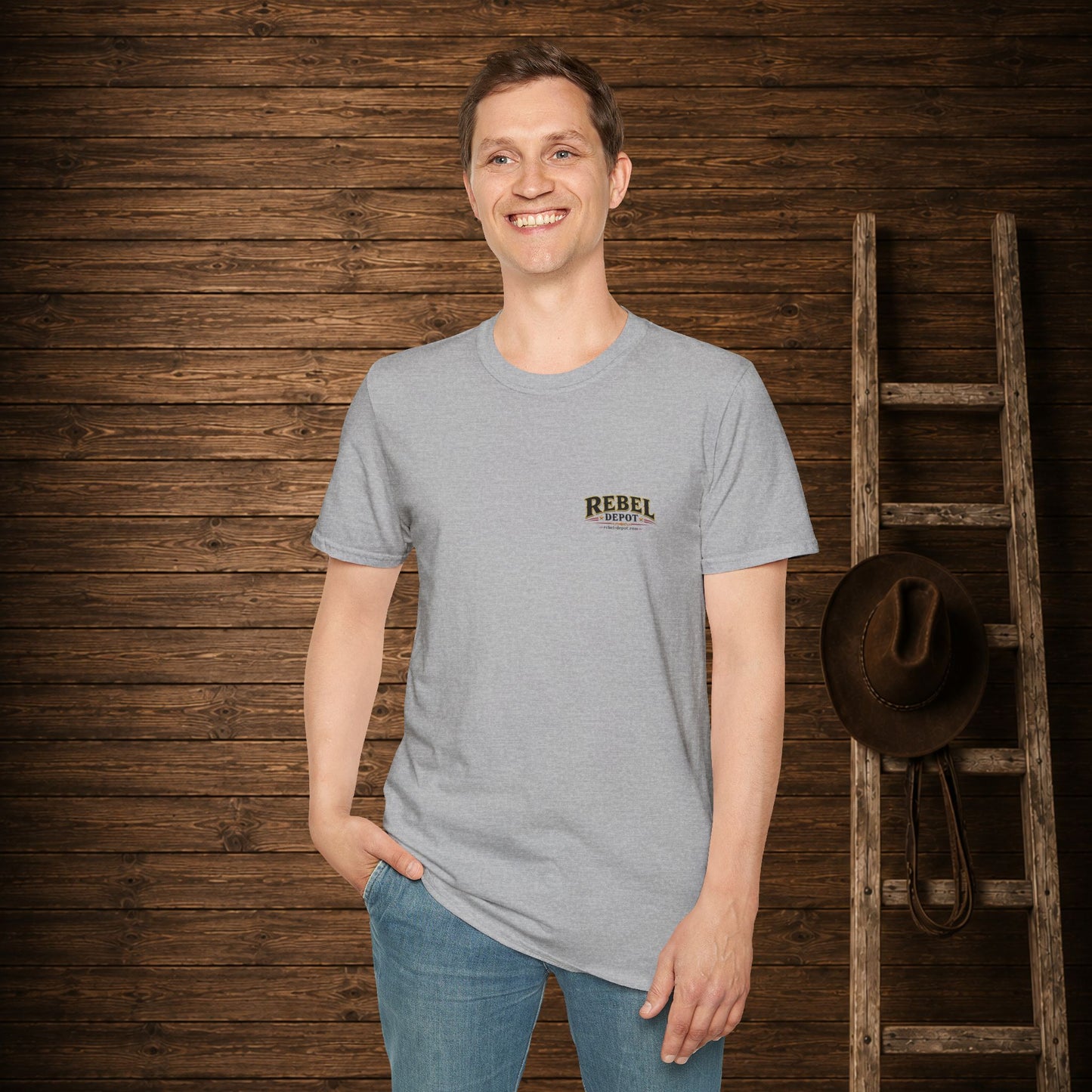 Make America Cowboy Again (Back)  Adult T-Shirt