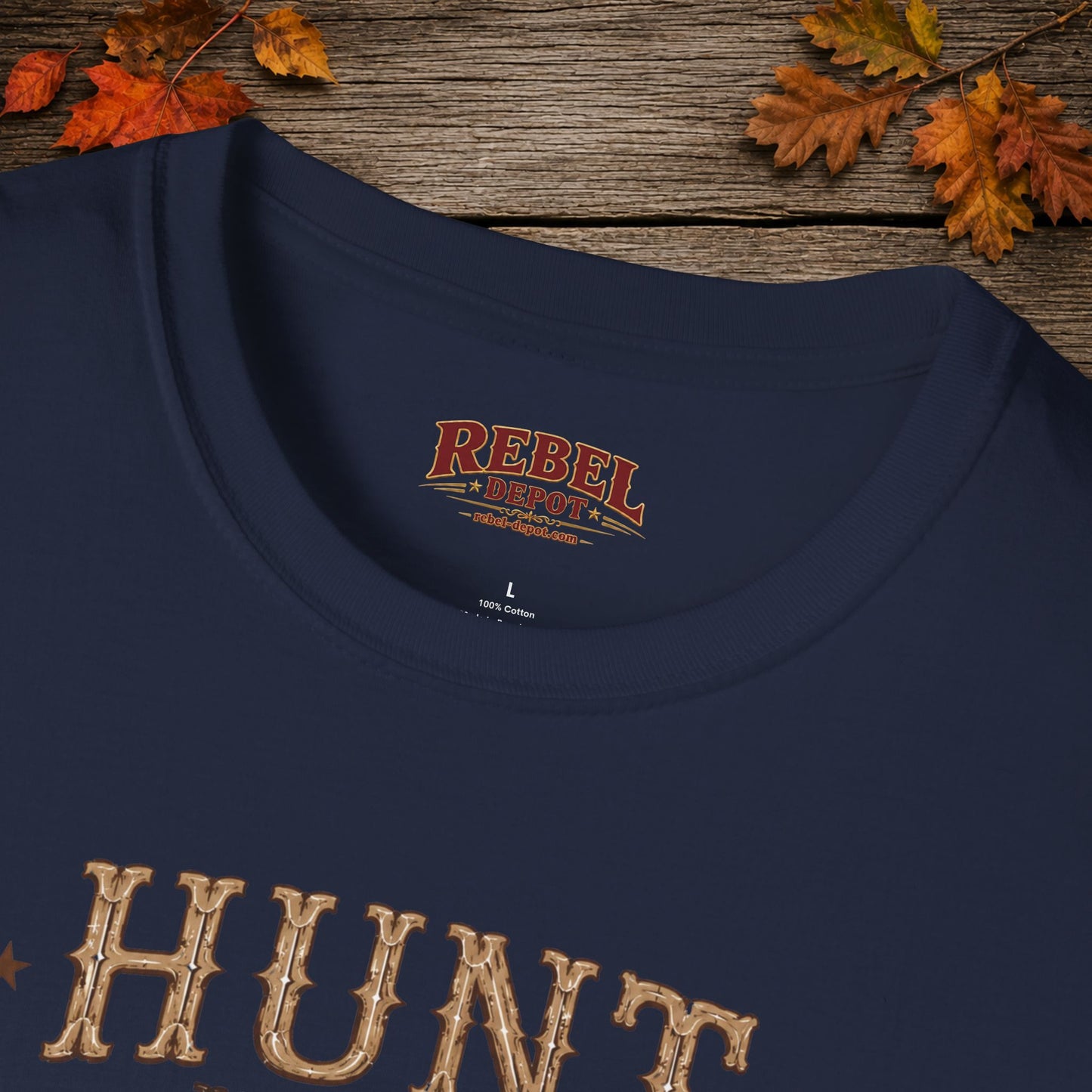 Hunt Fish Work  Adult Size T-Shirt