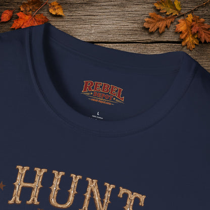 Hunt Fish Work  Adult Size T-Shirt