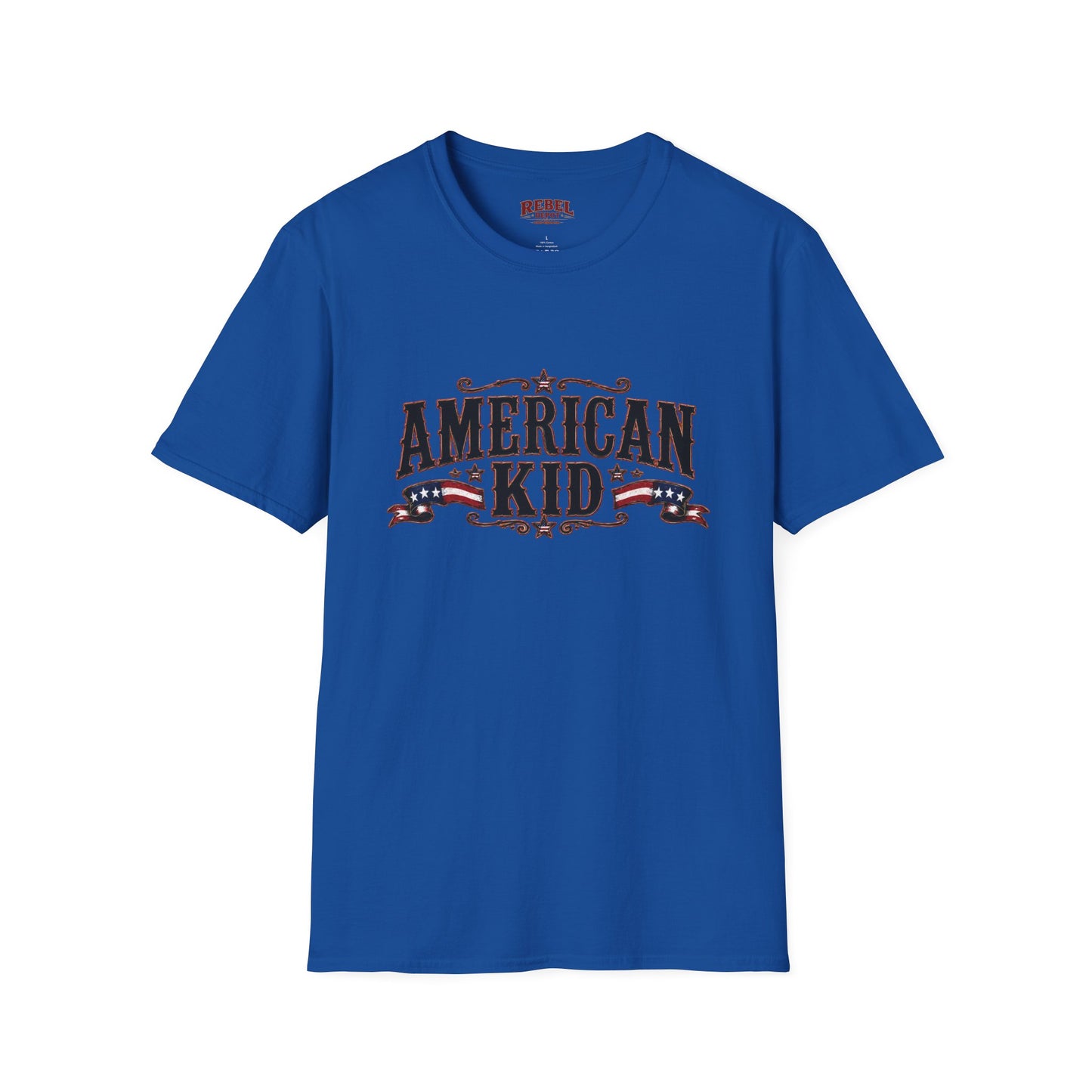 American Kid Patriot  Adult Size T-Shirt