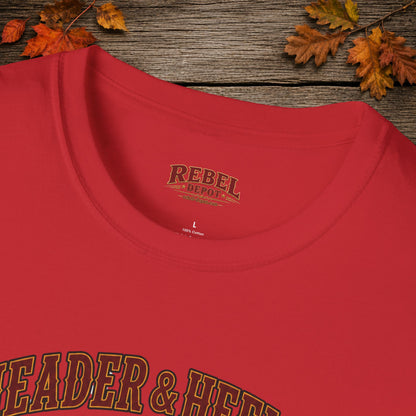 One Run Team Roping  Adult T-Shirt