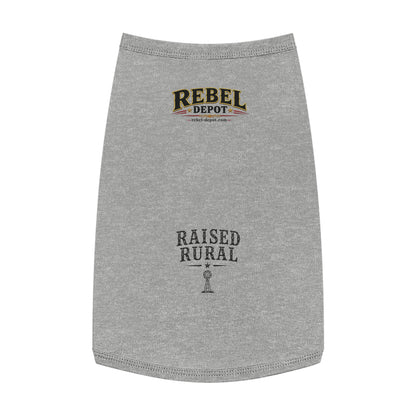 Raised Rural  Pet Tank Top