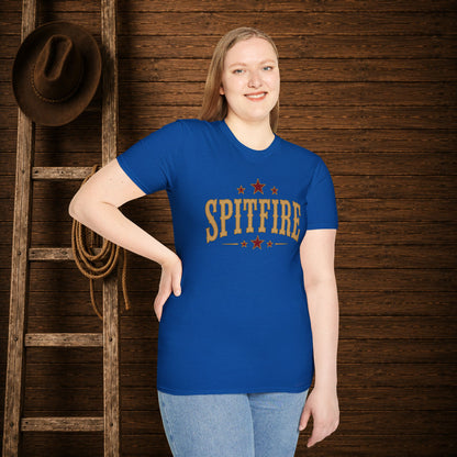 Spitfire Girl  Adult T-Shirt