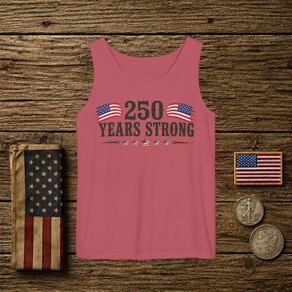 250 Years Strong   Adult Unisex Tank Top