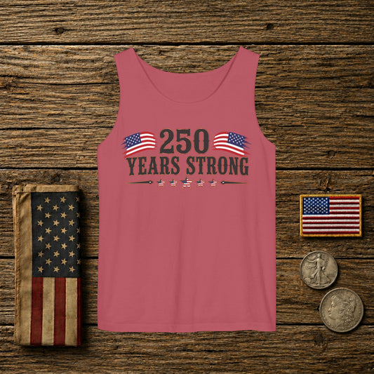 250 Years Strong   Adult Unisex Tank Top