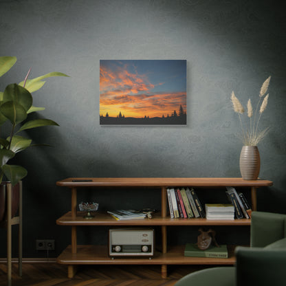 Country Sunrise  Matte Canvas Art