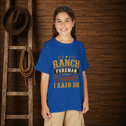 Ranch Foreman Youth T-Shirt