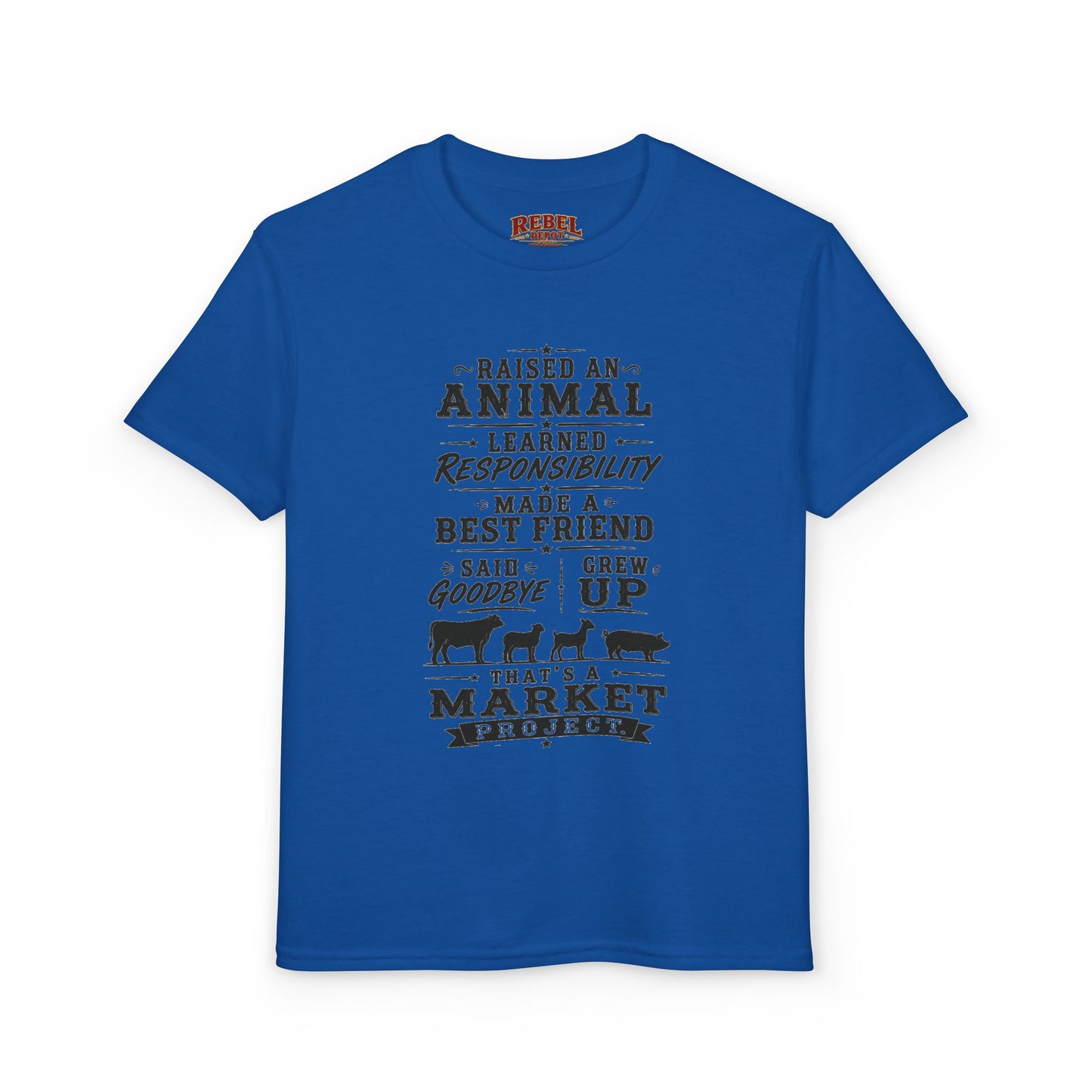 Market Project. Grew Up.  Youth T-Shirt