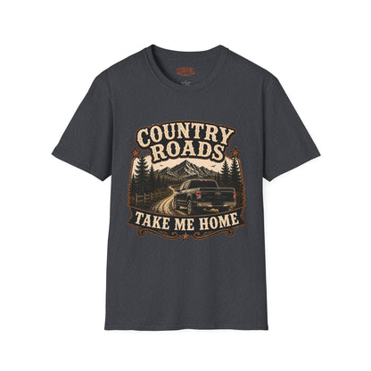 Country Roads Ford  Adult Size T-Shirt
