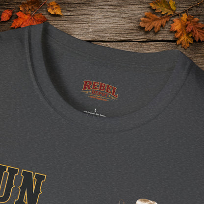 Run Focus Win Cowgirl (Front)  Adult T-Shirt