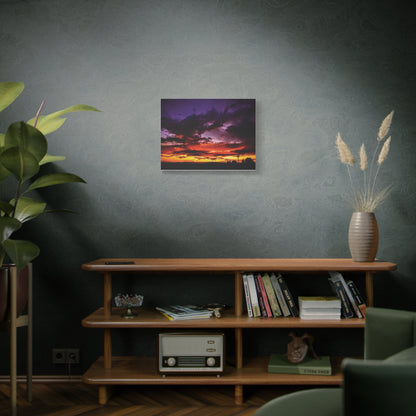 Ranch Sunset Matte Canvas Art