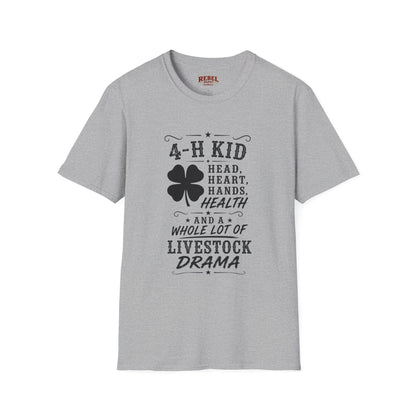 4-H Kid Drama Adult Size T-Shirt