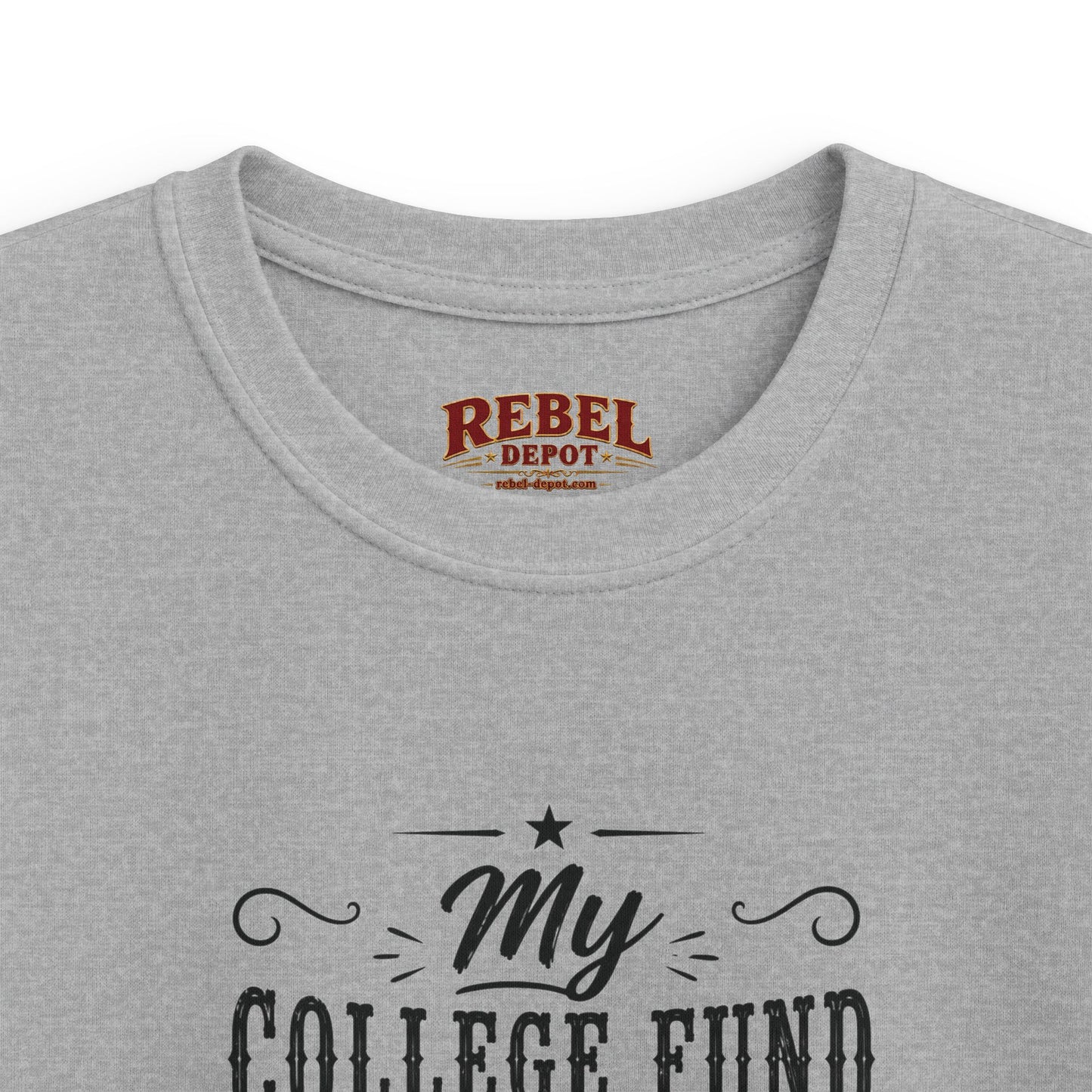 My College Fund   Kids size T-Shirts