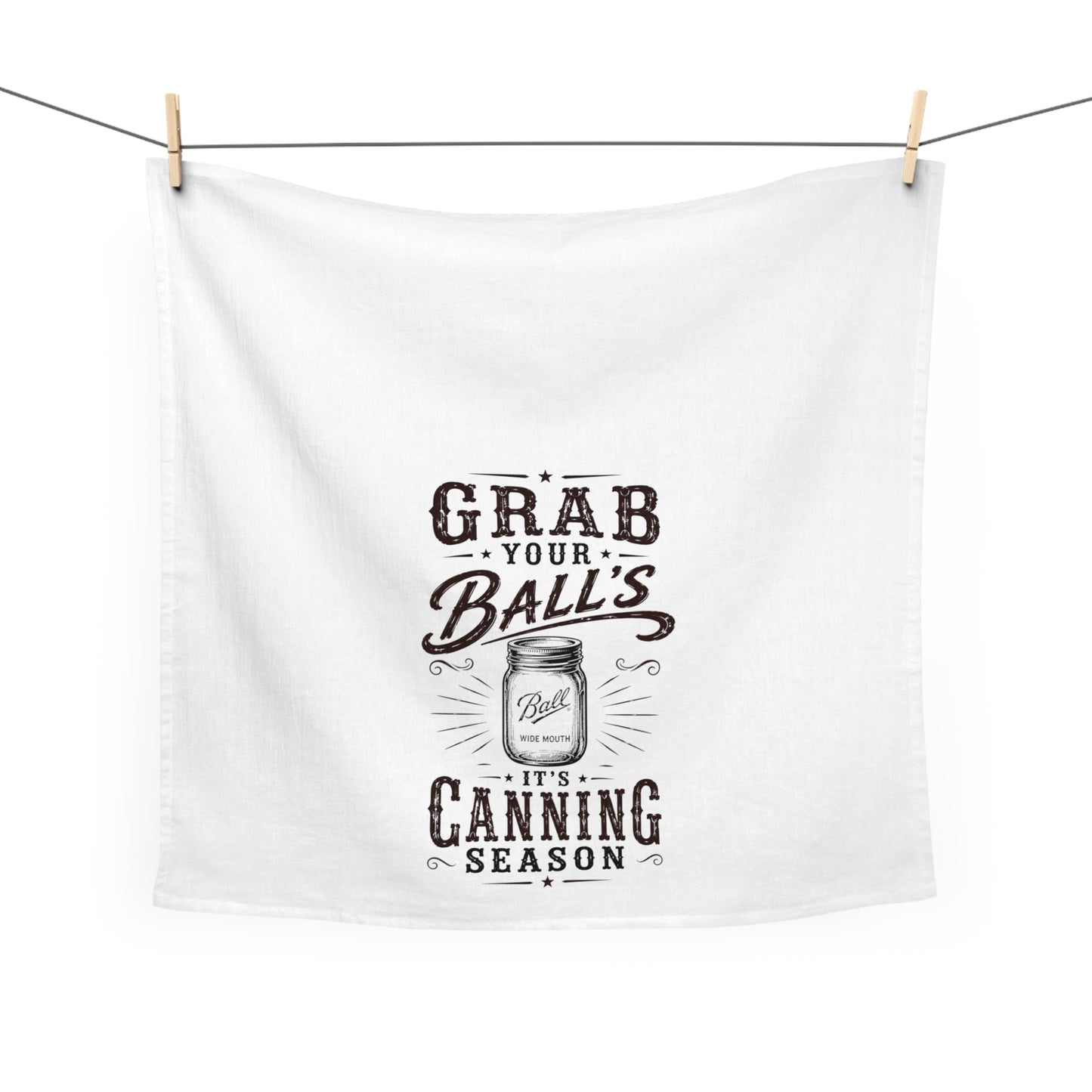 Grab Your Ball's  Kitchen Tea Towel