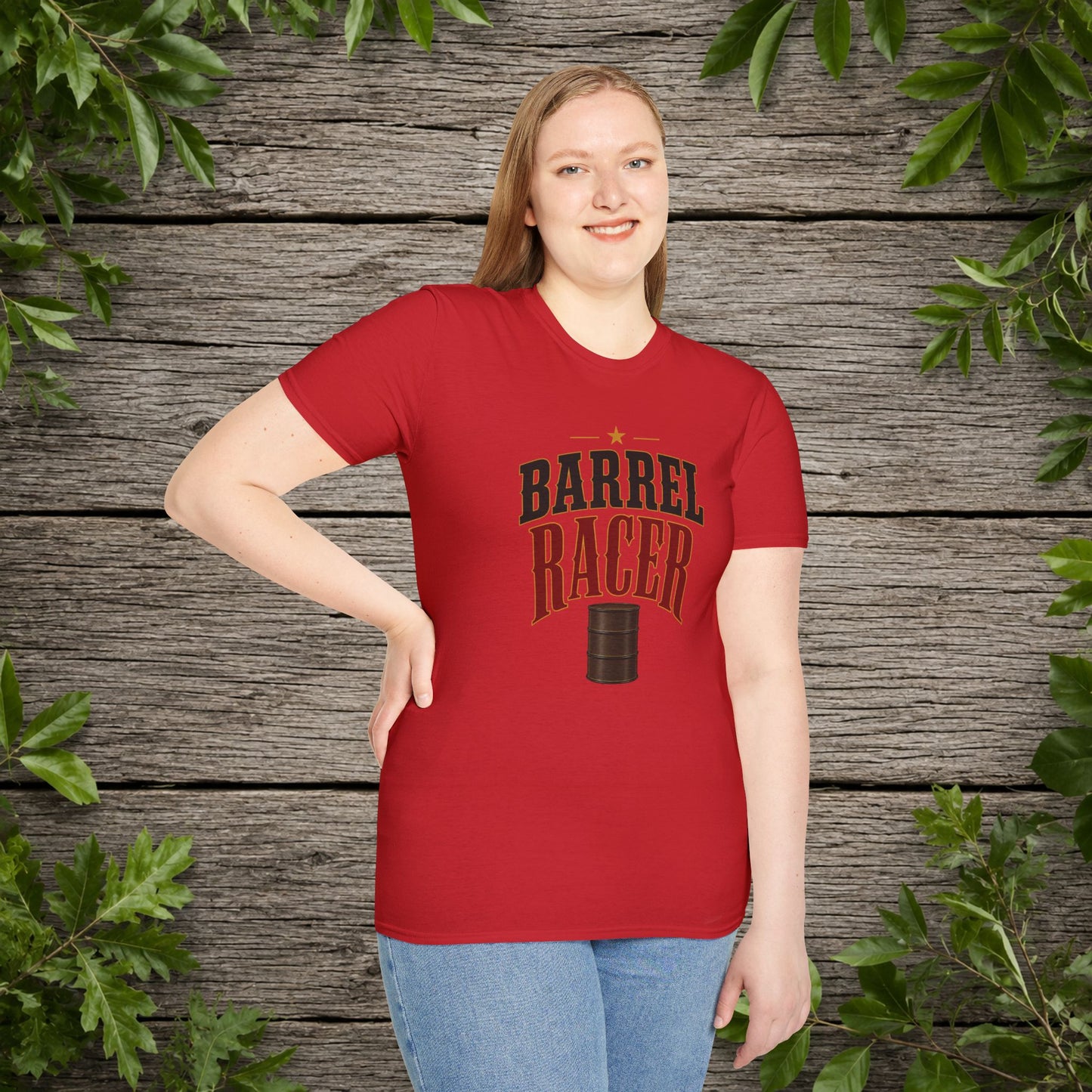 Barrel Racer  Adult T-Shirt