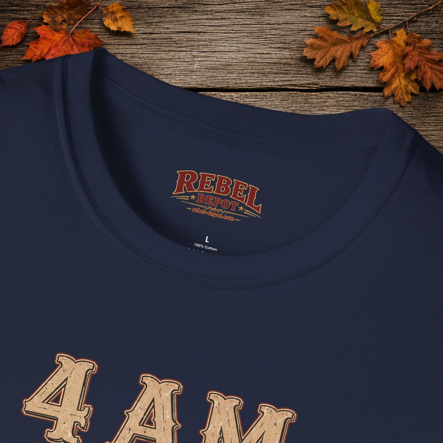 4am Deer Season  Adult Size T-Shirt