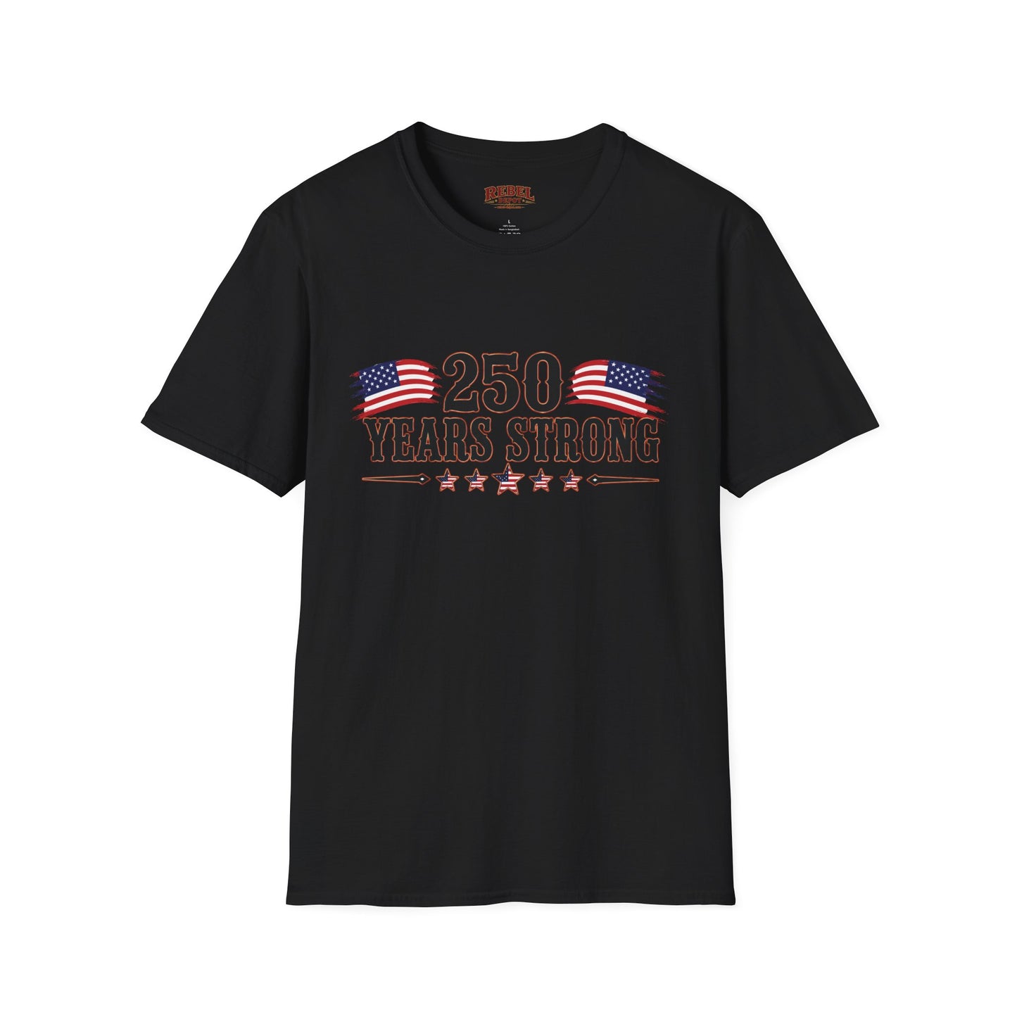 250 Years Strong  Adult Size T-Shirt