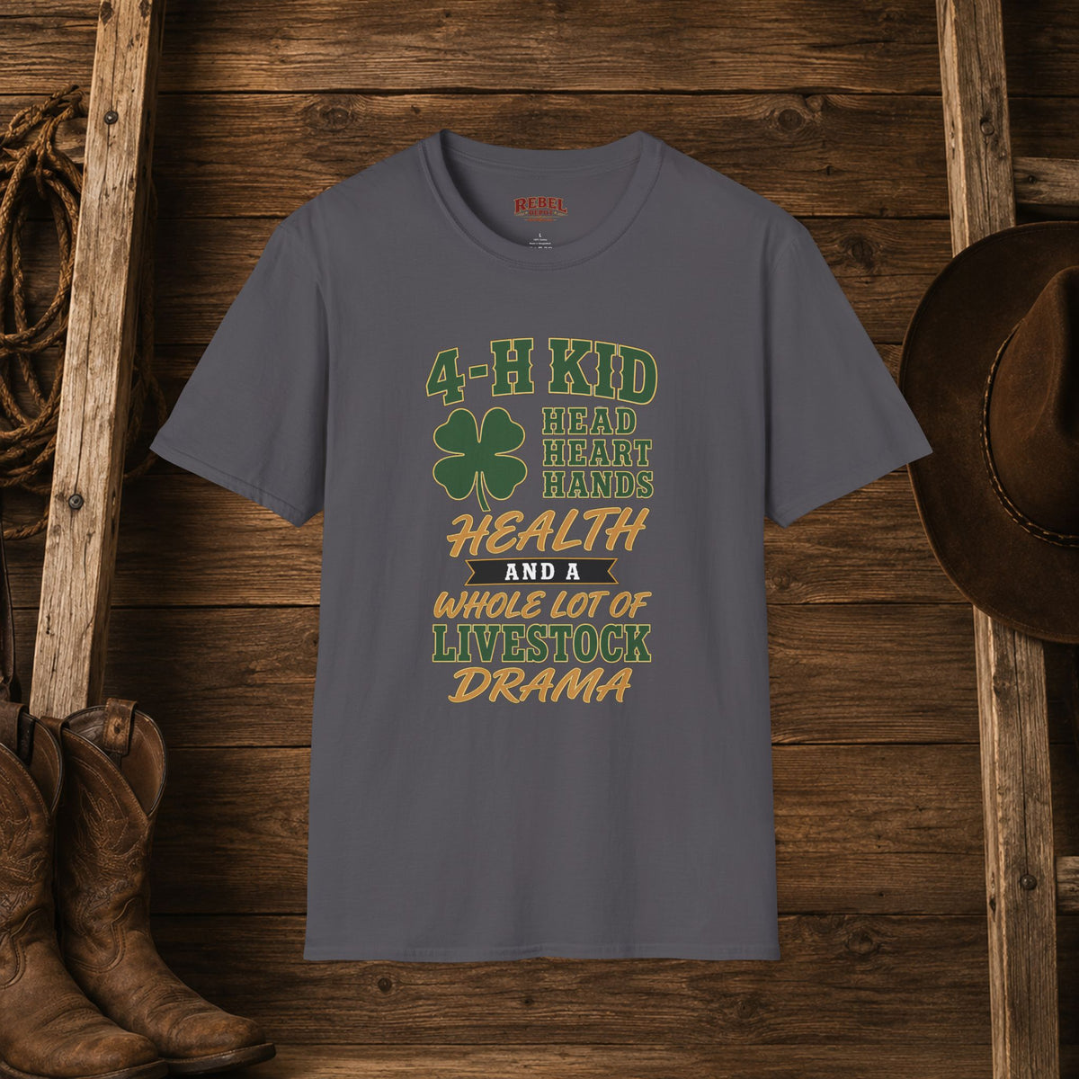4-H Kid Drama  Adult Size T-Shirt